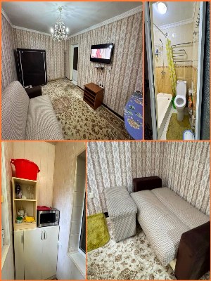 1-комнатная квартира переделанная в 2-комнатную, Мирзо-Улугбекский район