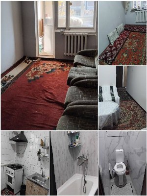 2-комнатная квартира в аренду, Юнусабад 17 квартал