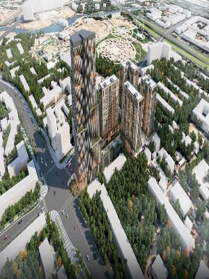 2-комнатная квартира в новостройке ЖК Park City, Лабзак