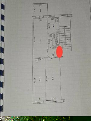 3-комнатная квартира, 64 м2, Буз Базар