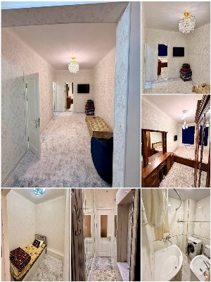3-комнатная квартира в аренду, Юнусабад, Ахмад Дониш