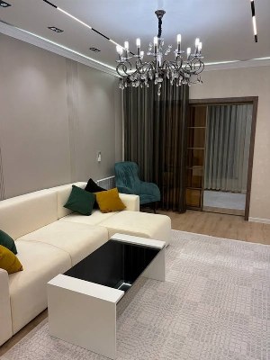 Двухкомнатная квартира на Чиланзаре, 56 кв.м