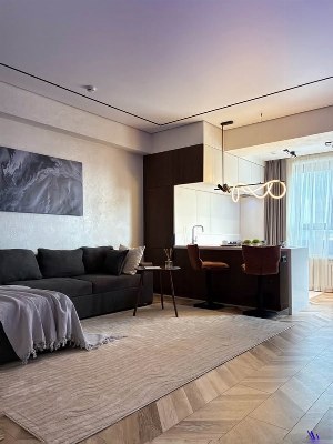 Двухкомнатная квартира в ЖК Kislorod, 51 м2