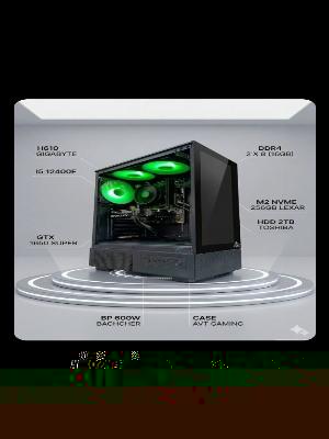 Игровой компьютер Intel Core i5-12400F, GTX 1650 SUPER