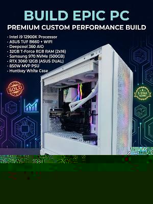 Игровой компьютер Intel Core i9-12900K, RTX 3060 12GB, 32GB RAM