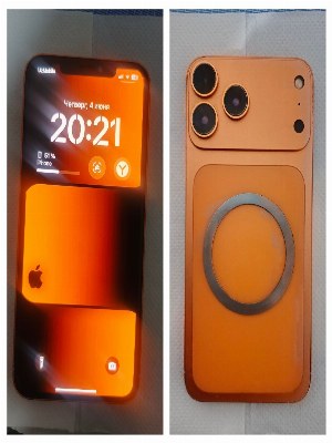 iPhone Xs Max с корпусом от 17 Pro Max