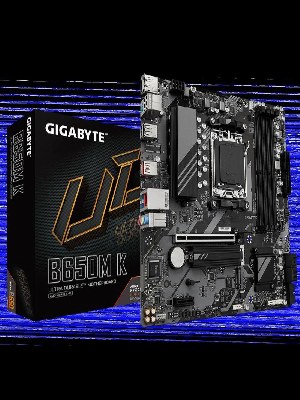 Комплект AMD Ryzen 5 9600X и материнская плата GIGABYTE B650M-K