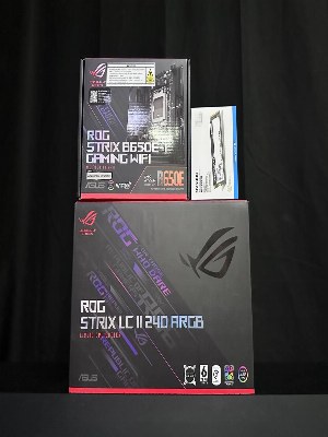 Комплект ROG STRIX LC II 240 ARGB, B650E-i GAMING и SSD TeamGroup 1TB