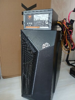Корпус ALFA TECH с блоком питания Cougar XTC 500