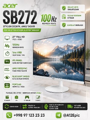 Монитор Acer SB272 27 дюймов