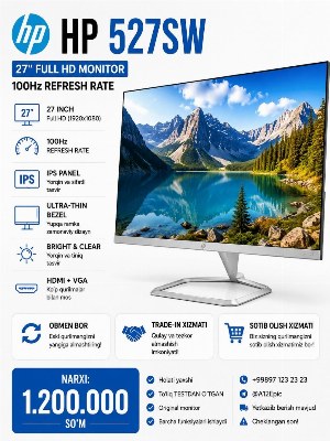Монитор HP 527SW 27 дюймов