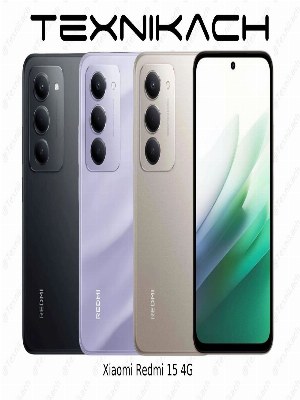 Новый • Xiaomi Redmi 15 4G • 6/128Gb • 8/128Gb • 8/256Gb • Доставка