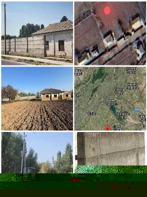 Продается большой участок с домом в Пскентском районе