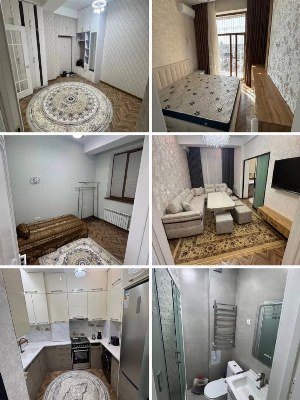 Трехкомнатная квартира в аренду, 70 м², Алмазарский район