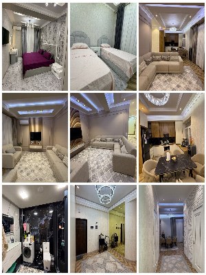 Трехкомнатная квартира в новостройке, Алмазарский район
