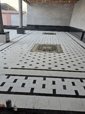 Услуги по укладке брусчатки