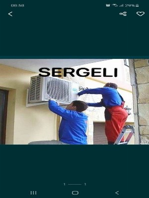 Установка кондиционер СЕРГЕЛИ