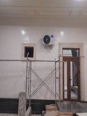 установка кондиционера зима лето