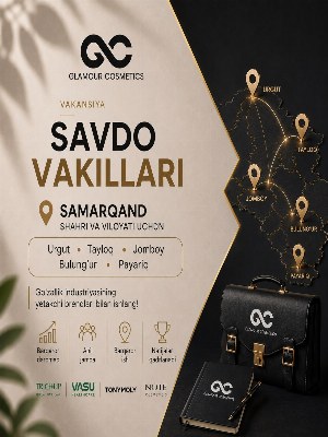 Вакансия торгового представителя в Самаркандской области