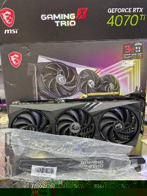 Видеокарта MSI GAMING X TRIO RTX 4070 Ti 12GB