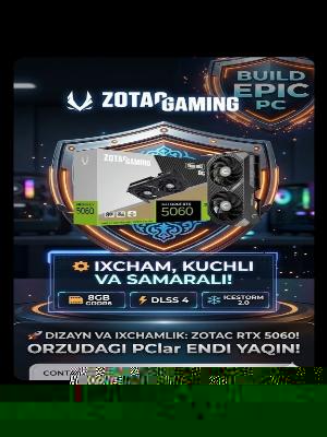 Видеокарта Zotac Gaming RTX 5060 8GB