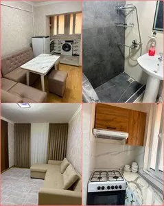 1-комнатная квартира в аренду, Чиланзар-4 квартал, 2 этаж, новый ремонт, мебель и техника