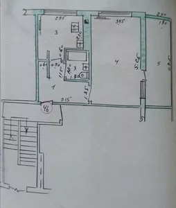 1-комнатная квартира в массиве Фируза, Мирзо-Улугбекский район