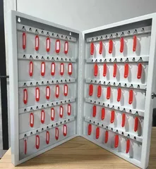 100 ta kalit uchun metall kalit shkafi / kalit saqlagich