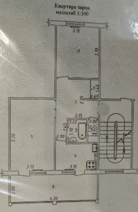 2-комнатная квартира, 60 м², ТТЗ-4