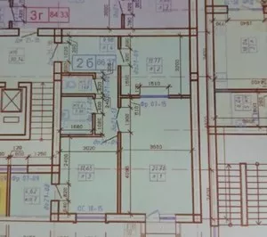 2-комнатная квартира, 66 м², 6 этаж