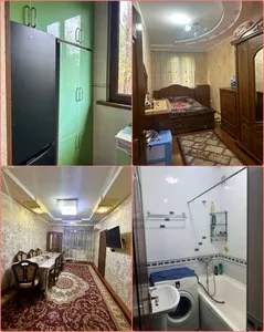 2-комнатная квартира в аренду в Чиланзар-8, 2 этаж, с мебелью и техникой