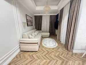 2-комнатная квартира в аренду в ЖК Yakkasaray City Mall, 60 м², с ремонтом