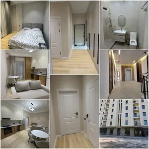 2-комнатная квартира в Чиланзар, новостройка, 52 м², с мебелью и техникой
