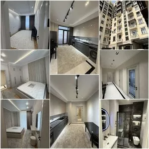 2-комнатная квартира в Чиланзар, ул. Литературный, новостройка, 65 м², евроремонт