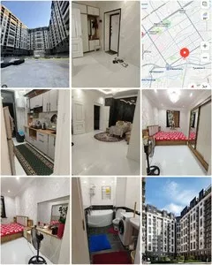2-комнатная квартира в ЖК Binkat, 51 м²