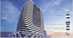 2-комнатная квартира в ЖК NRG U-Tower, 55 м2