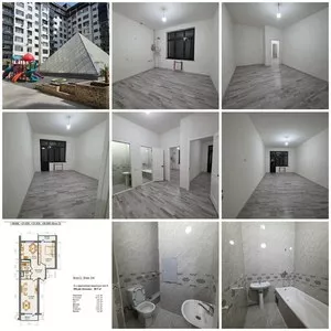 2-комнатная квартира в ЖК Silk Way Residence, 85 кв.м