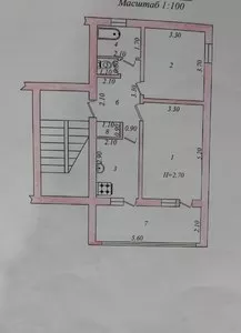 2-комнатная квартира в Кибрайском районе