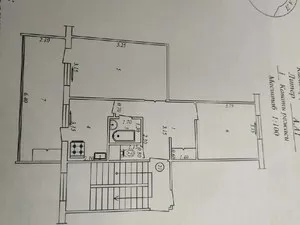 2-комнатная квартира в Мирзо-Улугбекском районе, 65 кв.м, 2/5 этаж