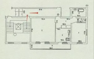2-комнатная квартира в Мирзо-Улугбекском районе