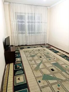 2-комнатная квартира в Олмазоре, 57 кв.м, с мебелью и техникой