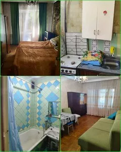 2-комнатная квартира в Юнусабад-5, 2 этаж, с мебелью и техникой