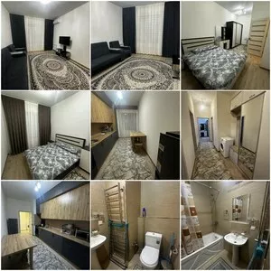 2-комнатная квартира в Юнусабаде, Манзара Сити, 1 этаж, 54.2 м², с мебелью и техникой