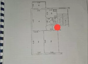 3-комнатная квартира, 67 кв.м, Мирзо-Улугбекский район
