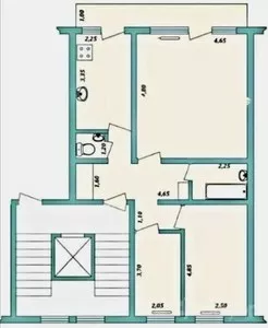 3-комнатная квартира, 75 м², Мирзо-Улугбекский район