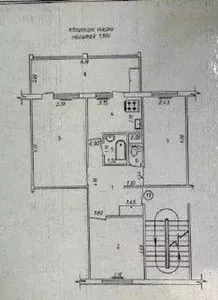 3-комнатная квартира, 78 кв.м, Карасу-3