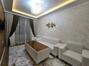 3-комнатная квартира на 1 этаже в ЖК Согдиана