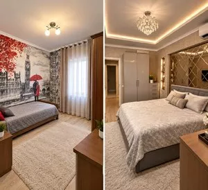 3-комнатная квартира, переделанная в 4-комнатную, Мирабадский район