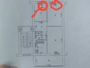 3-комнатная квартира под коммерцию на ТТЗ