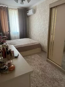 3-комнатная квартира в ЖК Assalom Sohil, 51 кв.м., с ремонтом и мебелью